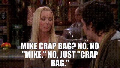 friends crap bag|YARN .